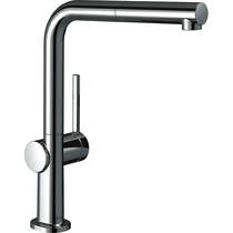 Hansgrohe Talis M54 Kitchen Tap With Pull Out Spray & sBox (Chrome).