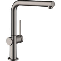 Hansgrohe Talis M54 Single Lever Kitchen Tap (Br Black Chrome).