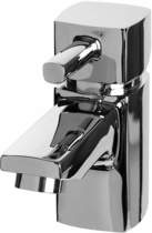 Hydra chester mini mono basin mixer tap (chrome).