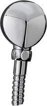 Hydra Showers Round Shower Outlet Elbow (Chrome).