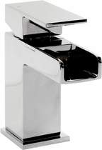 Hydra Waterfall Waterfall Mono Basin Mixer Tap With Click Clack Waste.