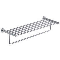 JTP Inox Towel Shelf With Rail (643mm, Stainless Steel).