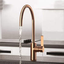 JTP Kitchen Kitchen Tap With Single Lever Handle (Rose Gold).