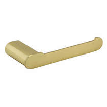 Kartell ottone toilet roll holder (brushed brass).