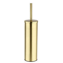 Kartell Ottone Toilet Brush & Holder (Brushed Brass).