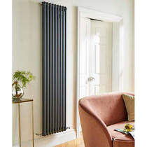 Kartell K-RAD Laser Klassic Vertical Radiator 425x1800mm (2 Col, Anthr).