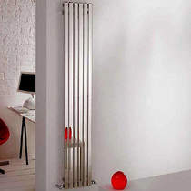 Kartell k-rad florida vertical radiator 490w x 800h mm (stainless steel).