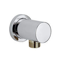 Kartell Shower Accessories Round Outlet Elbow (Chrome).