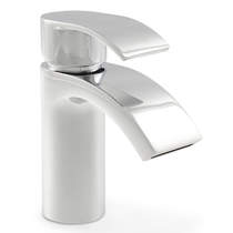 Kartell Status Basin Mixer Tap With Click Clack Waste (Chrome).