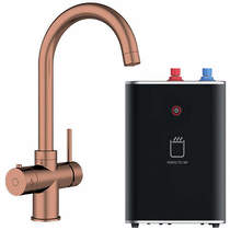 Kedl Tundra Classic 3 In 1 Boiling Water Kitchen Tap (Copper, 2.4L).