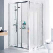 Lakes Classic 1000x900 Shower Enclosure, Slider Door & Tray (Right Handed).