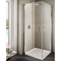 Lakes Italia Ritiro Semi-Frameless Square Shower Enclosure (750x750x2000).