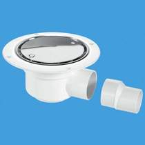 McAlpine Gullies 50mm Shower Trap Gully For Sheet Flooring.