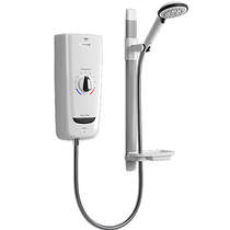 Mira Advance Electric Shower 8.7kW (White & Chrome).