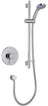 Mira Element Concealed Thermostatic Shower Valve With Slide Rail Kit (Chrome).