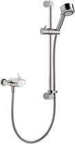 Mira Miniduo Exposed Thermostatic Shower Valve With Shower Kit (Chrome).