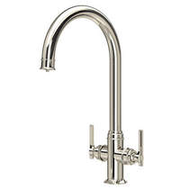 Perrin & Rowe Southbank 3 In 1 Filtered Kitchen Tap (Nickel).