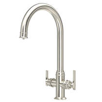 Perrin & Rowe Southbank 3-in-1 Instant Hot Water Kitchen Tap (Pewter).