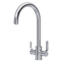 Perrin & Rowe Armstrong 3-in-1 Instant Hot Water Kitchen Tap (Chrome).