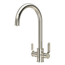 Perrin & Rowe Armstrong 3-in-1 Instant Hot Water Kitchen Tap (Nickel).