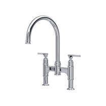 Perrin & Rowe Southbank Kitchen Tap With Lever Handles (Chrome).