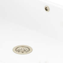 Perrin & Rowe Wastes Single Bowl Sink Waste and Overflow Kit (Nickel).