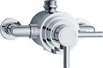 Hudson Reed Showers Dual Exposed Thermostatic Shower Valve (Chrome).