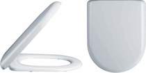 Crown luxury d-shape soft close toilet seat.