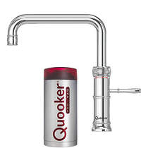 Quooker Classic Square Boiling Water Kitchen Tap. PRO3 (Polished Chrome).