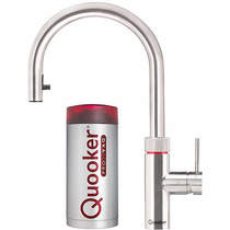 Quooker Flex 3 In 1 Boiling Water Kitchen Tap. PRO7 (Stainless Steel).