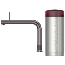Quooker Front Front Boiling Water Kitchen Tap. COMBI (3-in-1, Gunmetal).