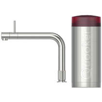 Quooker Front Front Boiling Water Kitchen Tap. COMBI (3-in-1, Stainless Steel).