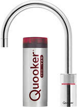 Quooker Nordic Round Boiling Water Kitchen Tap. PRO7 (Brushed Chrome).