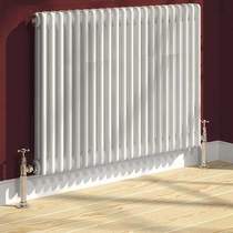 Reina Radiators Colona 2 Column Radiator (White). 600x605mm.