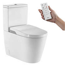 Roca smart toilets in-wash inspira smart close coupled toilet.