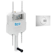 Roca Frames In-Wall Basic Compact Tank & PL4 Dual Flush Panel (Combi).