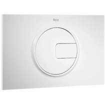 Roca Panels PL4 Dual Flush Operating Panel For Cisterns (White).