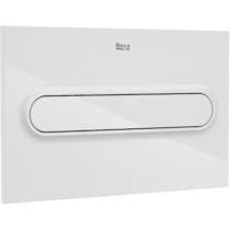 Roca Panels PL1 (DUPLO ONE) - Single Flush Plate (White)