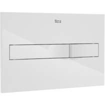 Roca Panels PL2 (DUPLO ONE) - Dual Flush Plate (White)