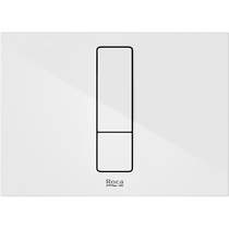 Roca Panels PS4 (DUPLO S) - Dual Flush Plate (White)