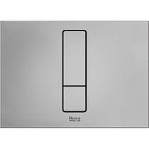 Roca Panels PS4 (DUPLO S) - Dual Flush Plate (Stainless Steel)