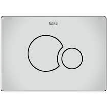 Roca Panels PS5 (DUPLO S) - Dual Flush Plate (Chrome)