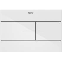 Roca Panels PS2 (DUPLO S) - Dual Flush Plate (White)