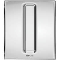 Roca Panels PS (DUPLO S) - Single Flush Urinal Plate (Chrome)