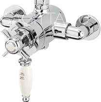 Sagittarius churchmans exposed thermostatic shower valve (chrome).