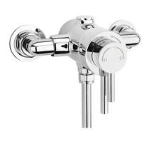 Sagittarius Ergo Exposed Thermostatic Shower Valve (22mm Chrome).
