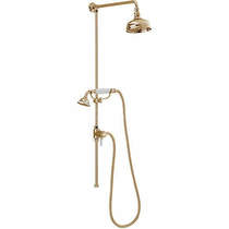 Sagittarius Traditional Rigid Riser Kit With Diverter (Gold).