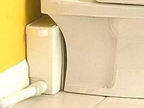 Saniflo Sanislim macerator for slimline WC.
