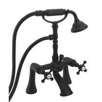 Tre Mercati Allora Bath Shower Mixer Tap & Kit (Matt Black).