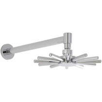 Hudson Reed Showers Cloudburst Shower Head With Arm (235mm).